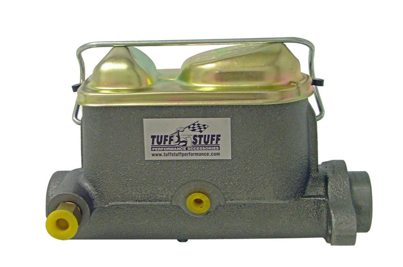 Tuff-Stuff Master Cylinder - 1 in Bore - Integral Reservoir - Iron - Natural - 3-1/8 in Flange Mount - Kit