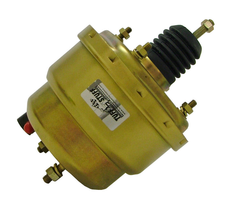 Tuff-Stuff Power Brake Booster - 7 in OD - Dual Diaphragm - Steel - Cadmium - Universal - Each