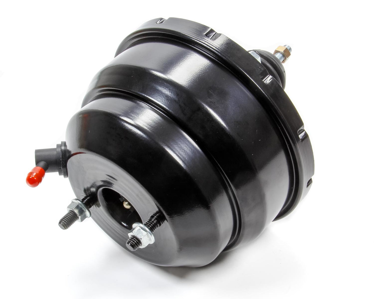 Tuff-Stuff Power Brake Booster - 8 in OD - Dual Diaphragm - Steel - Black Powder Coat - Universal - Each