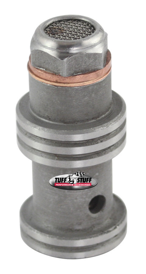 Tuff-Stuff Flow Control Valve - Power Steering - 1200 psi - Steel - Natural - Tuff Stuff Saginaw Pumps - Each