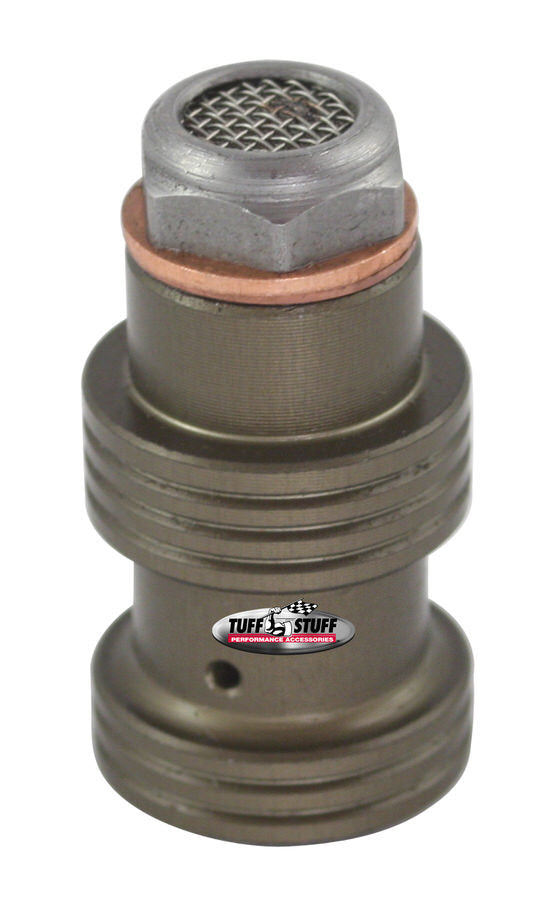 Tuff-Stuff Flow Control Valve - Power Steering - 1200 psi - Steel - Natural - Tuff Stuff Type II Pumps - Each