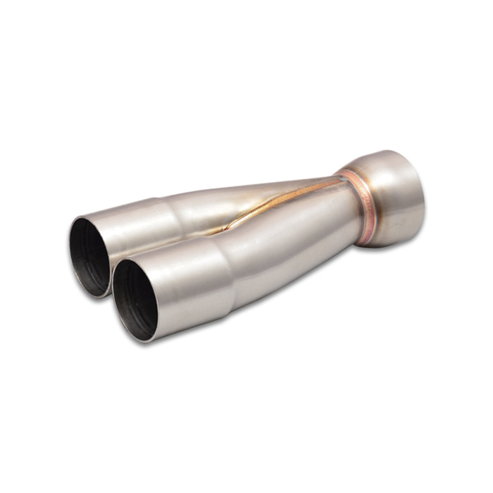 Vibrant Performance Collector - Slip-On - Merge Collector - 2 into 1 - 1.75 in Primary Tubes - 2.25 in Outlet -