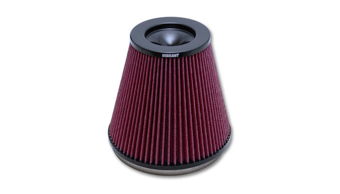 Vibrant Performance Air Filter Element - Classic - Clamp-On - 8.5 in Base - 5 in Top Diameter - 8.5 in Tall - 7 in