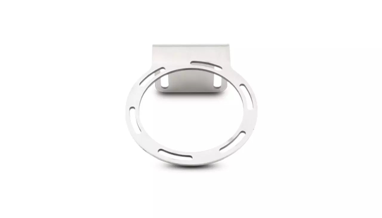 Vibrant Performance Catch Can Mounting Bracket - Gen3 - Single Can - Aluminum - Clear Anodized - Each