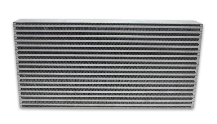Vibrant Performance Intercooler Core - Horizontal Flow - 25 x 3.5 x 11.75 in Tall - Aluminum - Natural - Each