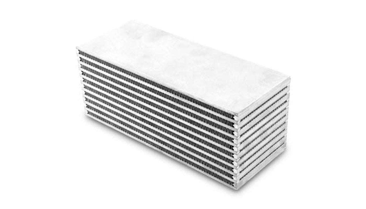 Vibrant Performance Intercooler Core - Horizontal Flow - 10 x 4 x 4 in Tall - Aluminum - Natural - Each