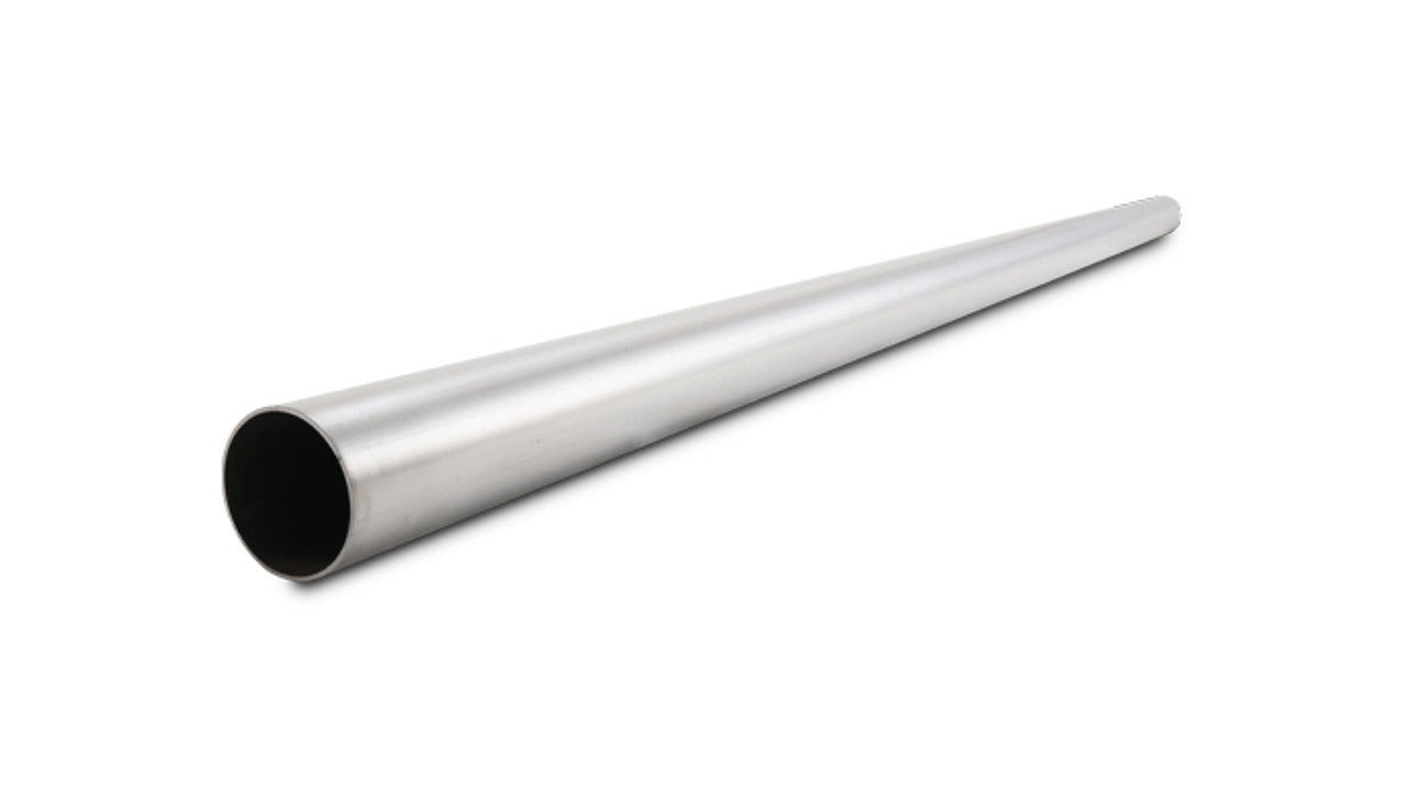 Vibrant Performance Exhaust Pipe - Straight - 2.75 in Diameter - 5 ft Long - Stainless - Natural - Each