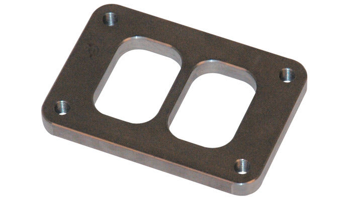 Vibrant Performance Turbo Inlet Flange - 0.5 in Thick - Stainless - T4 - Divided - Each