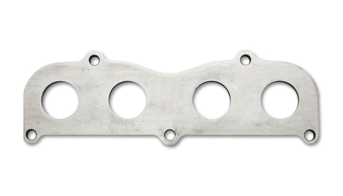 Vibrant Performance Header Flange - 0.5 in Thick - 1.62 in Round Port - Steel - Natural - AZ-Series - Toyota