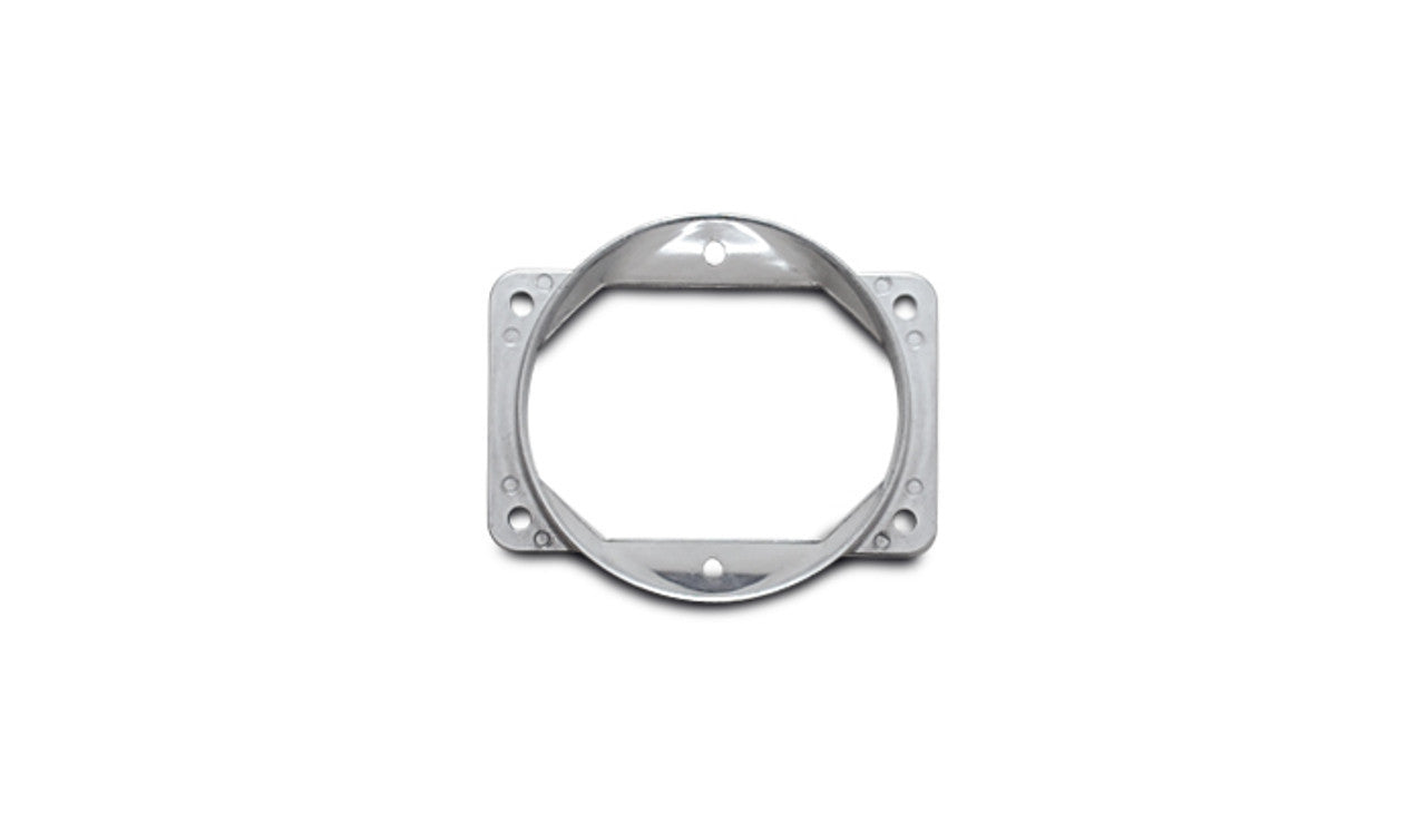 Vibrant Performance Intake Tube Adapter - Mass Air Sensor to 4-1/2 in Tube - Aluminum - Polished - Mitsubishi - Kit