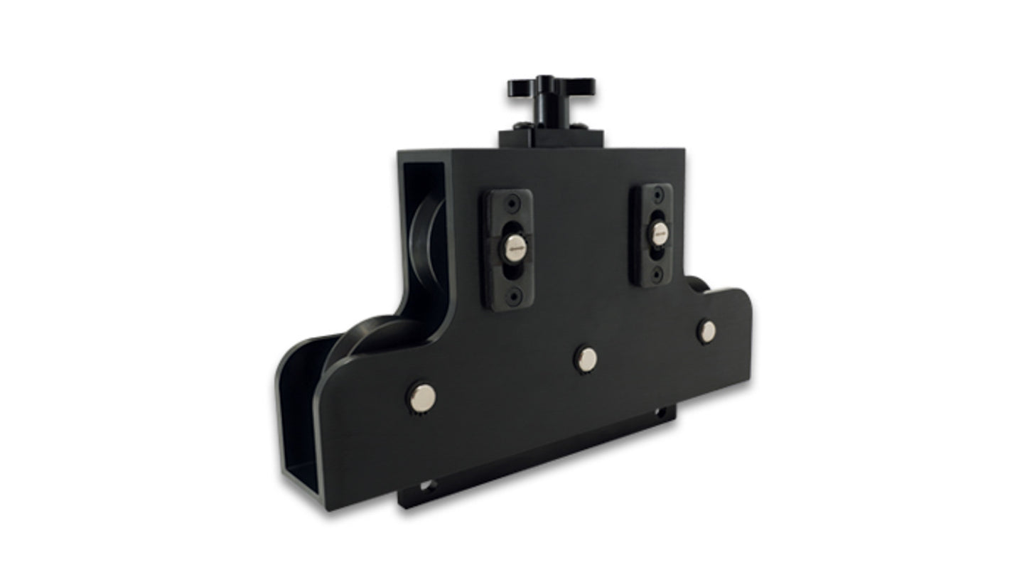 Vibrant Performance Tubing Straightener - Bench / Vise Mount - 3/16 to 1/2 in Tubing - Black - Each