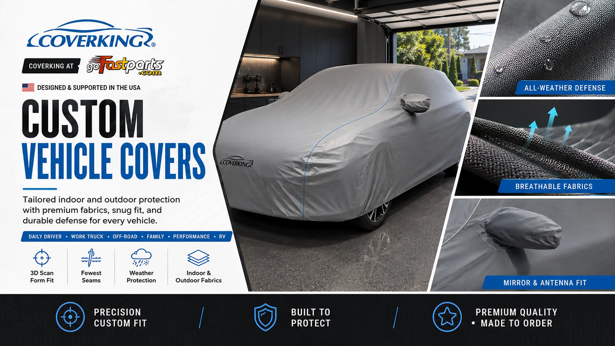 Coverking custom car covers for indoor and outdoor vehicle protection