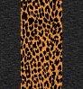 Neosupreme Designer Cheetah with color swatch — Black Sides