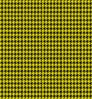 Neosupreme Designer color swatch — Yellow Houndstooth with Black Sides