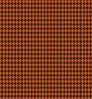 Neosupreme Designer color swatch — Orange Houndstooth with Black Sides