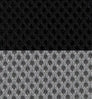 Spacermesh color swatch — Gray with Black sides