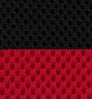 Spacermesh color swatch — Red with Black sides