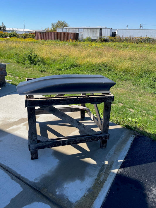 4" Cowl Induction Fiberglass Scoop 25" W X 53" L X 4" Tall - Glasstek GCS040 product image