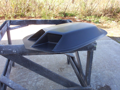 1965-1967 GTO Fiberglass Scoop 4" Tall (39 1/2" Long X 20" Wide X 4 1/4 " Tall) - Glasstek GS041 - view 7