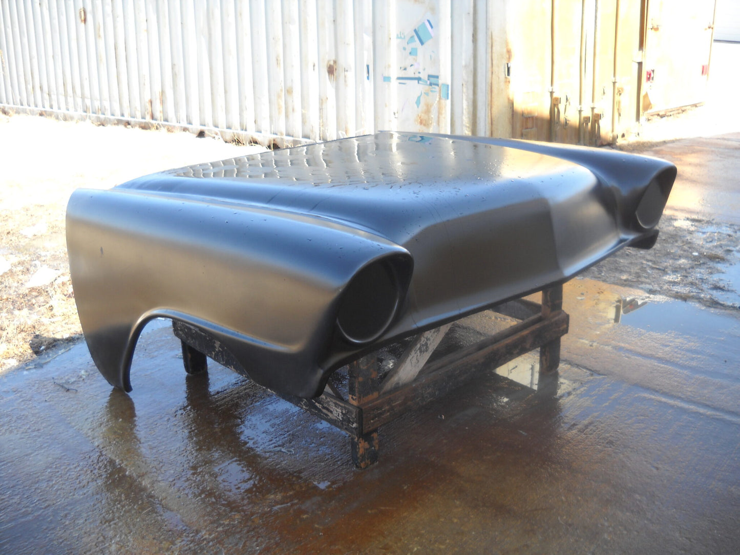 1956 Chevy One Piece Front End (Fenders And Fiberglass Hood / No Grill Or Bumper) - Glasstek GF001 product image