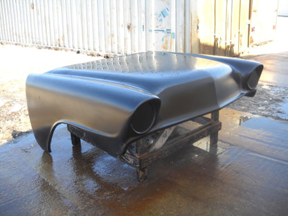 1956 Chevy One Piece Front End (Fenders And Fiberglass Hood / No Grill Or Bumper) - Glasstek GF001 product image