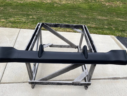 1956 Chevy Rear Fiberglass Bumper With Bumperettes - Glasstek B1064 product image