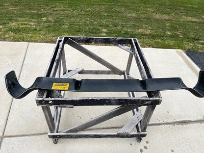 1956 Chevy Rear Fiberglass Bumper With Bumperettes - Glasstek B1064 - view 3