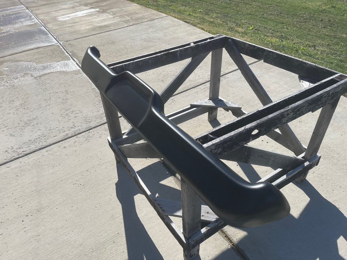 1960-1961 Falcon Front Fiberglass Bumper - Glasstek B9012 - view 2