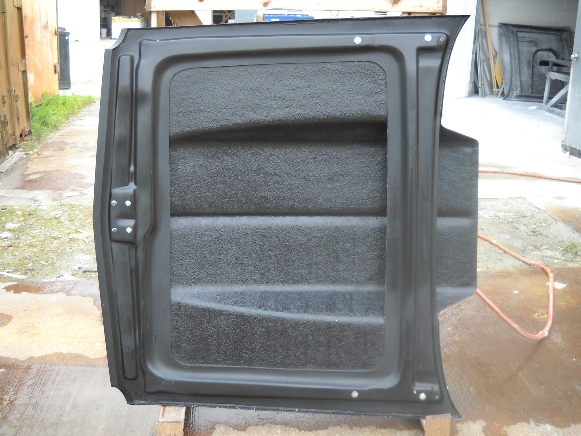 1962-1965 Nova / Chevy Ii 5" Cowl Induction Bolt-On Fiberglass Hood - Glasstek H1160 - view 3