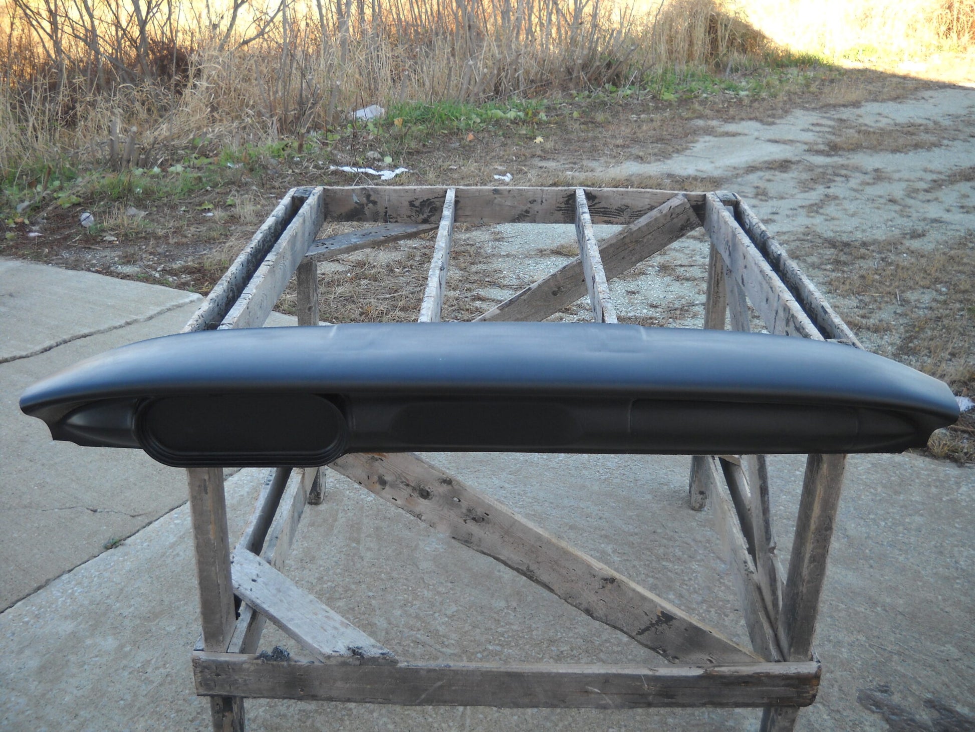 1962-1965 Nova / Chevy Ii Fiberglass Dashboard (54" Wide) - Glasstek DB008 - view 2