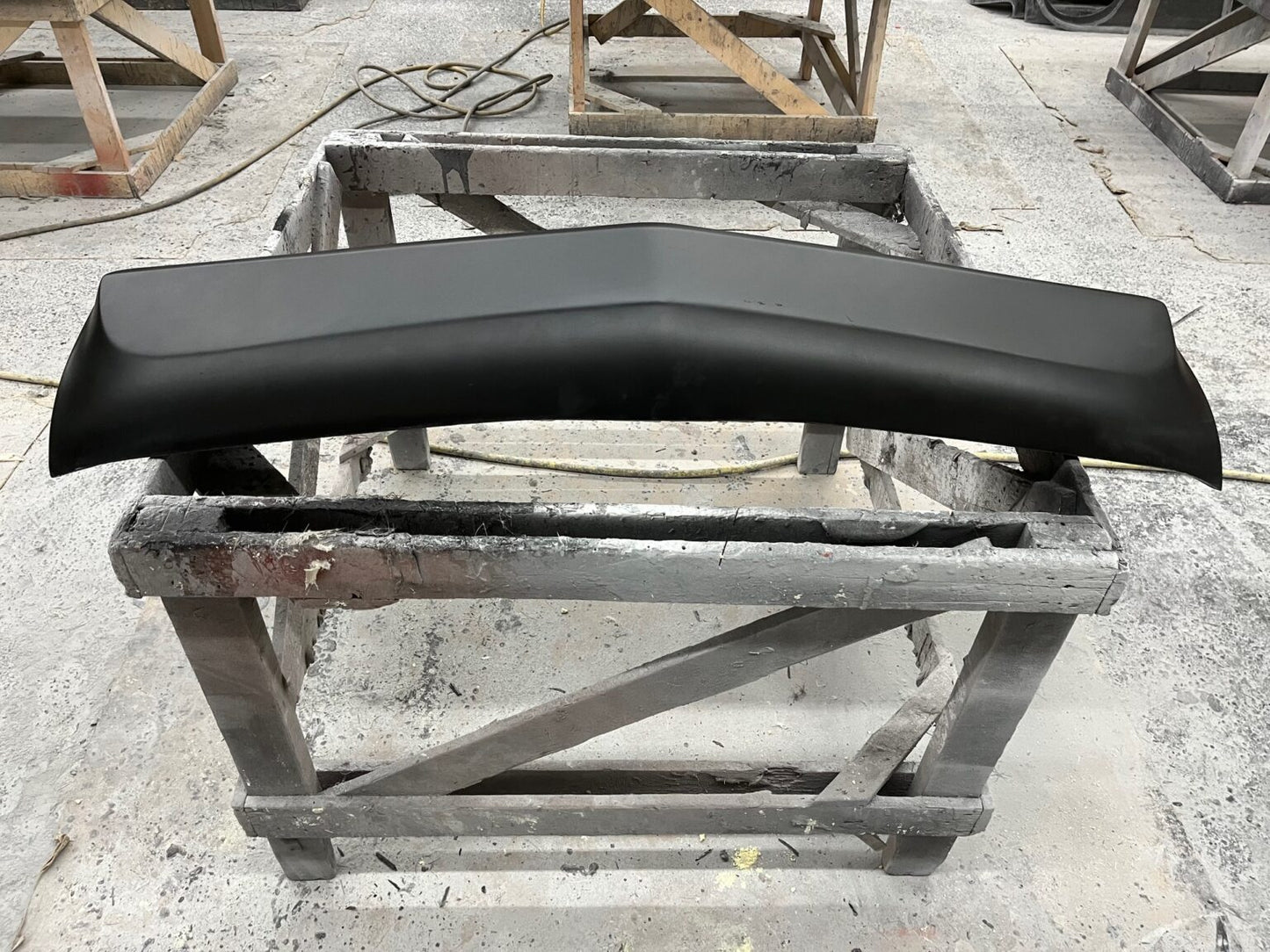 1964-1965 Fiberglass Barracuda / Valiant Front Lower Pan (Closed Openings) - Glasstek GP053 product image
