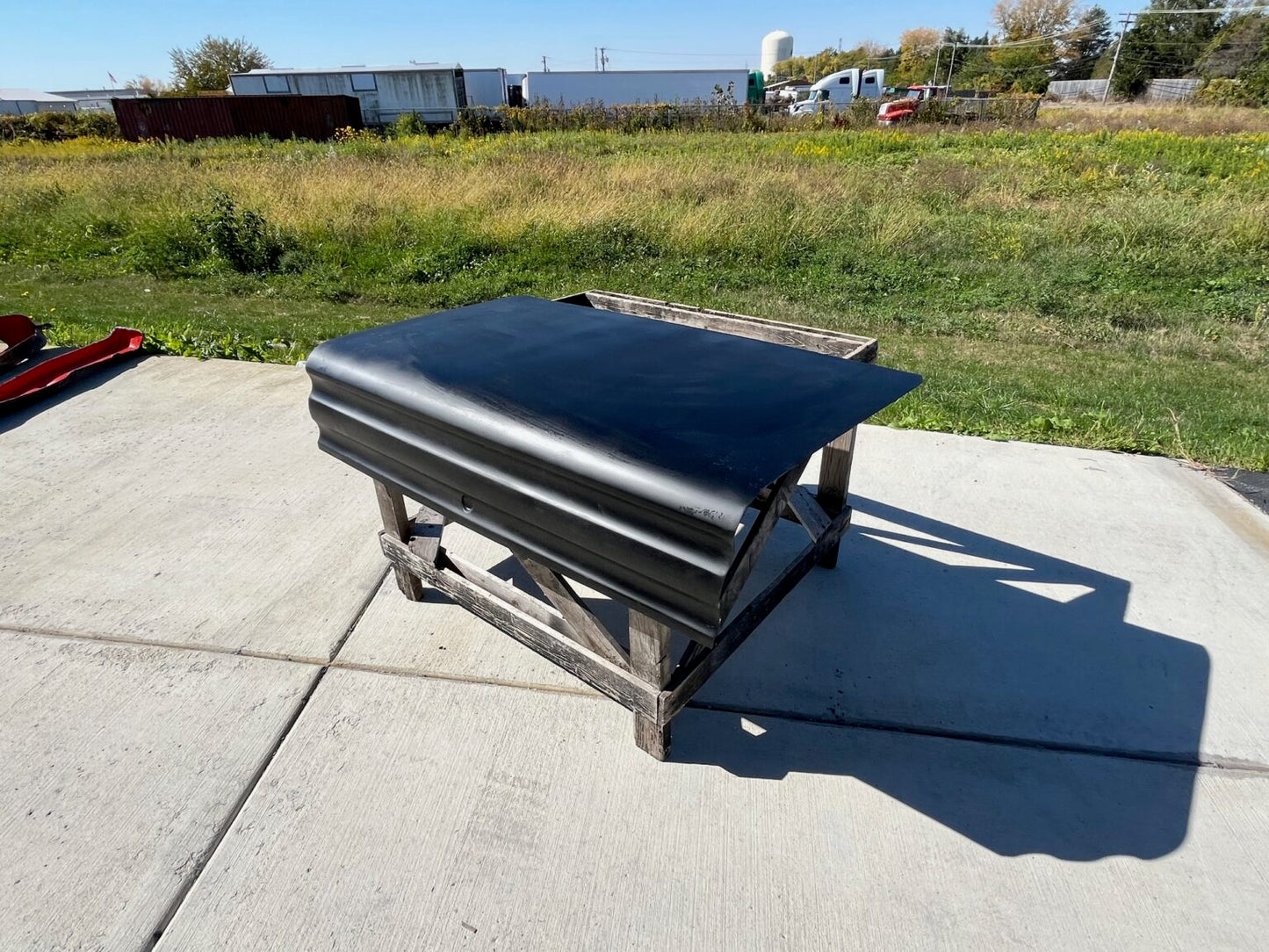 1964-1965 Chevelle Pin-On Fiberglass Trunk Lid - Glasstek T1006 - view 2