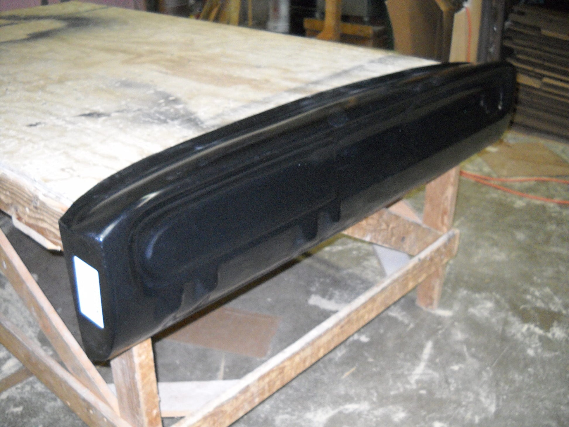 1964-1965 / 1964-1966 Falcon / Ranchero Fiberglass Dashboard (53 1/2" Wide) (64-66 Mustang Dash) - Glasstek DB015 - view 2