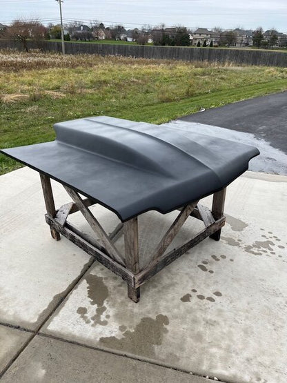 1964 Impala 4" Cowl Induction Pin-On Fiberglass Hood - Glasstek H1234 product image