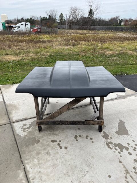 1964 Impala 4" Cowl Induction Pin-On Fiberglass Hood - Glasstek H1234 - view 2