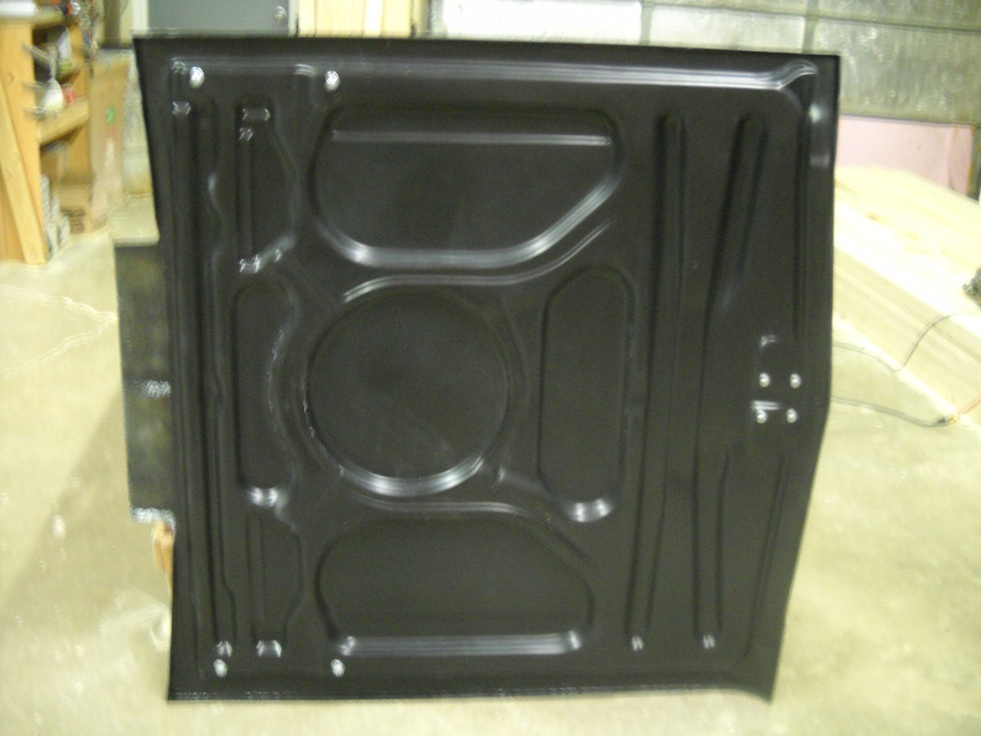 1964 Chevelle 2" Cowl Induction Bolt-On Fiberglass Hood (Full Frame) - Glasstek H1132 - view 4