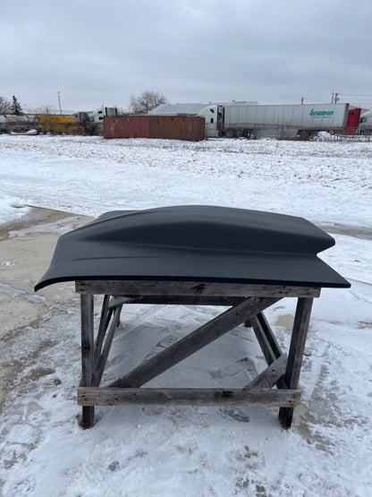 1965 Chevelle 5" Sunoco / Bubble Style Bolt-On Fiberglass Hood - Glasstek H1344 - view 3