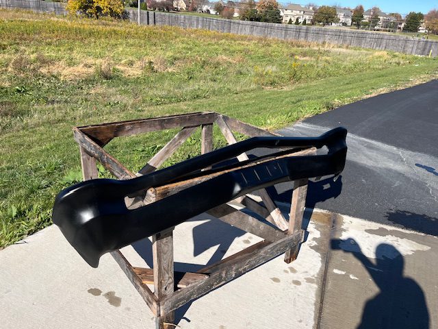 1965 GTO / Lemans Front Fiberglass Bumper - Glasstek B3020 - view 2