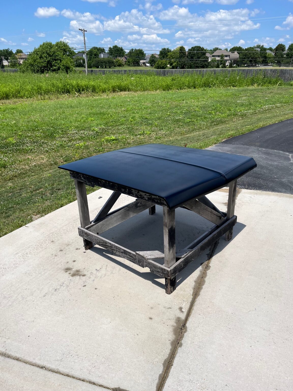 1990-1994 Explorer 2" Cowl Induction Bolt-On Fiberglass Hood - Glasstek H9054 product image
