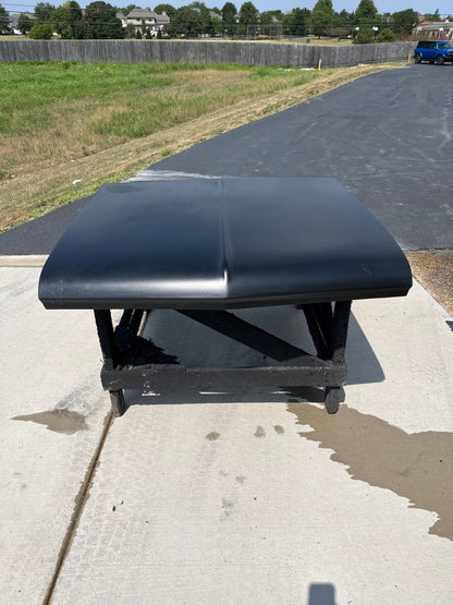 1966-1967 Nova / Chevy Ii Stock Flat Bolt-On Fiberglass Hood - Glasstek H1024 product image