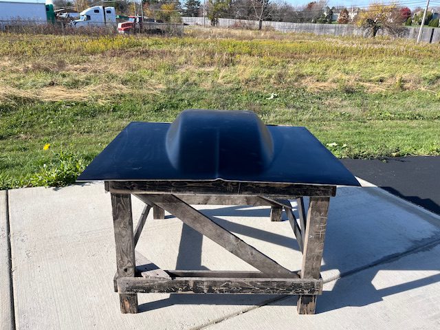 1966 Nova / Chevy Ii 5" Tall Sunoco / Bubble Style Pin-On Fiberglass Hood For Gf009 Pro Front End - Glasstek H1347 product