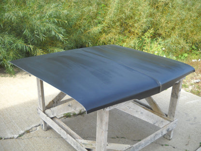 1966 Barracuda Stock Flat Pin-On Fiberglass Hood - Glasstek H7064 - view 4