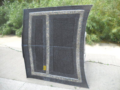 1966 Barracuda Stock Flat Pin-On Fiberglass Hood - Glasstek H7064 - view 6