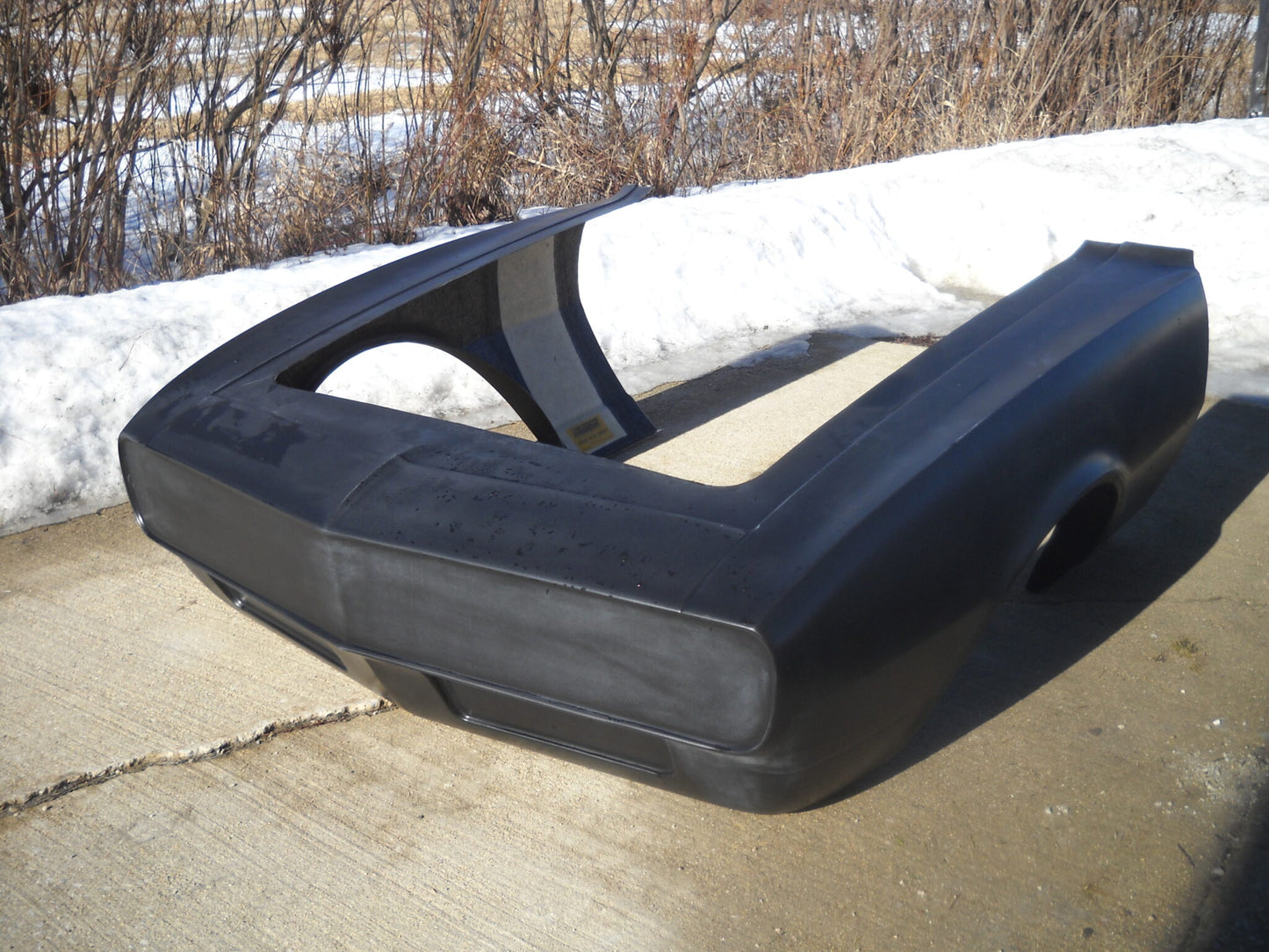1955-1957 Chevy Post Fiberglass Doors (Pair) - Glasstek D1021 - view 2