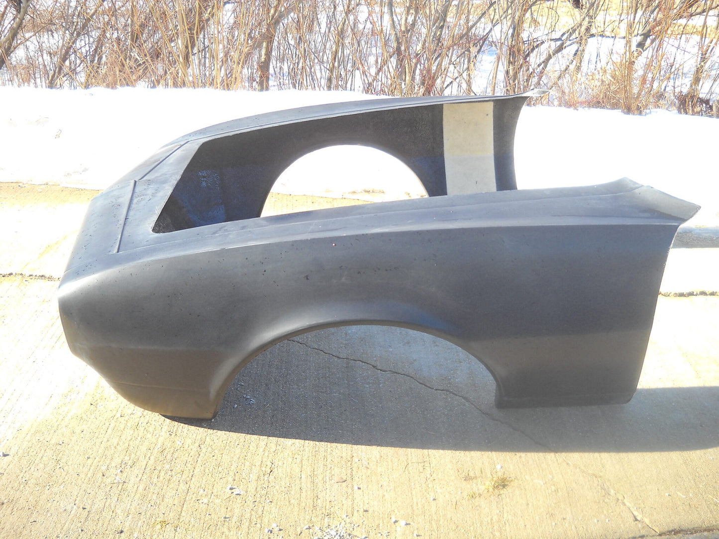 1955-1957 Chevy Post Fiberglass Doors (Pair) - Glasstek D1021 - view 3