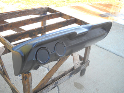 1967-1968 Mustang Fiberglass Dashboard (52 3/4" Wide) - Glasstek DB016 - view 3