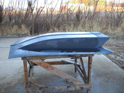 1967-1969 Camaro Full Length 6" Cowl Induction Pin-On Fiberglass Hood With Cowl Panel Extended - Glasstek H1240 - view 3