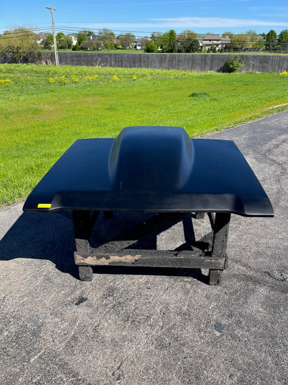 1967-1969 Dart 5" Sunoco / Bubble Style Bolt-On Fiberglass Hood - Glasstek H7088 - view 2