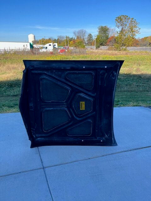 1968-1969 Skylark Stock Flat Bolt-On Fiberglass Hood - Glasstek H5015 - view 3