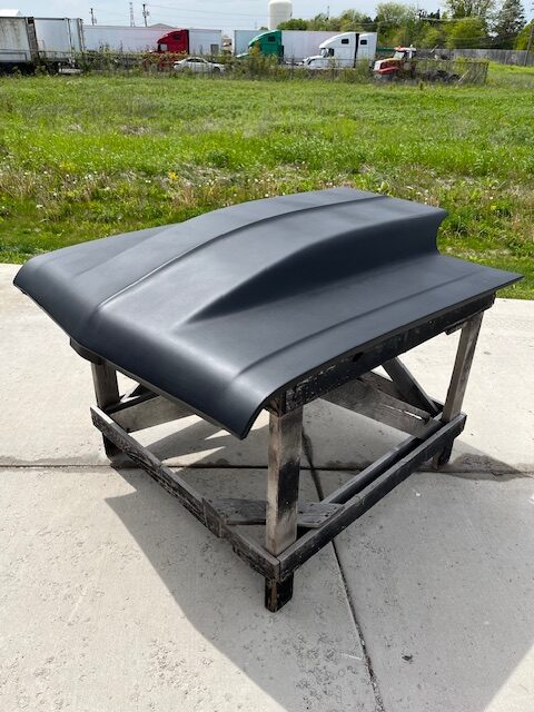 1968-1974 Nova / Chevy Ii 5" Cowl Induction Bolt-On Fiberglass Hood - Glasstek H1105 - view 2